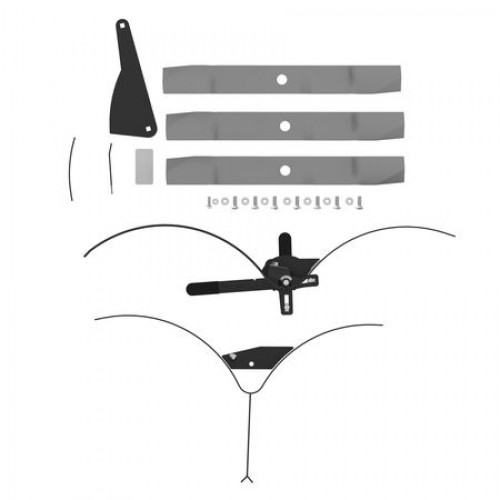 Комплект, Grass Mulching Attachment, 60hc Mul BM25258 
