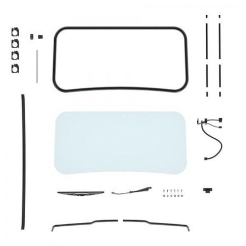 Комплект ветрового стекла, Windshield Kit, Glass (mduv) My18 R BUC10159 