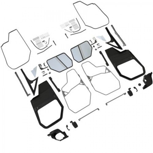 Комплект дверцы, Door Kit, Poly Door Hduv 2 Pass BUC10292 