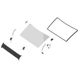 Комплект ветрового стекла, Windshield Kit, Polycarbonate BUC10574 