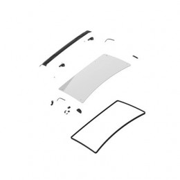Комплект ветрового стекла, Windshield Kit, Polycarbonate BUC10574 