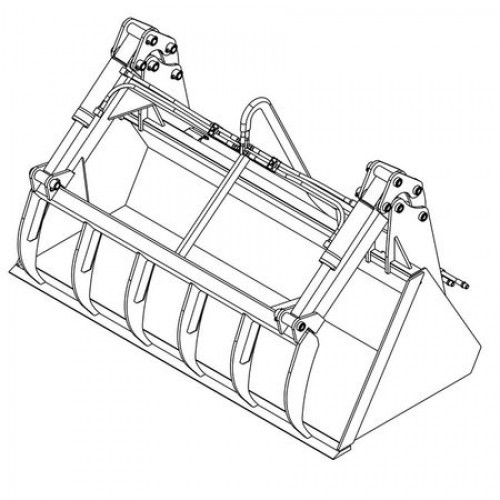 Ковш погрузчика, Bucket, 73 In. Grapple (1850 Mm) BW15358 