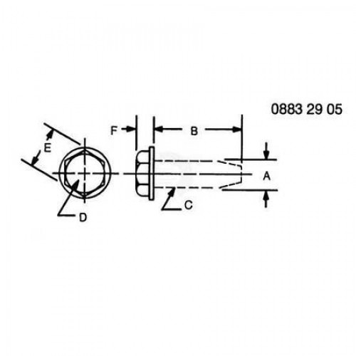 Винт, Screw - Special H111705 