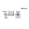 Болт, Bolt, Bolt Sp.rd Hd M12x1.75x51.5 Z H139098 