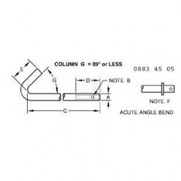 Г-образный болт, Hook Bolt, Rod, Rotary Screen Drive H173969 