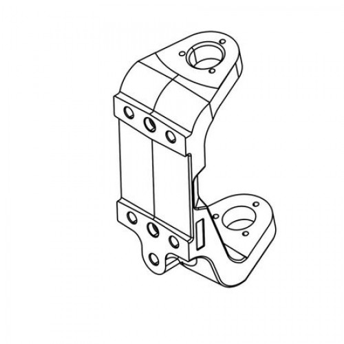 Компенсационное кольцо, Yoke, Rear Spindle H208344 