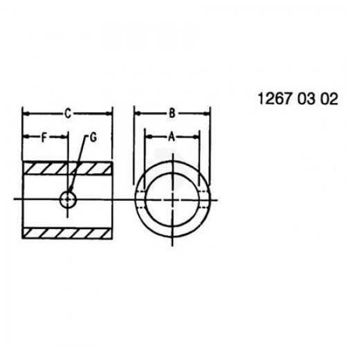 Втулка, Bushing, Lock, Linkage Pivot H232291 