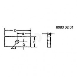 Хомут, Spacer Tilt Arm Conn Link Lh J10451 