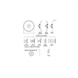 Нож, Blade & Case Assy Dbl Disk Lh Rv KK255M 