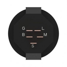 Поворотный переключатель, Rotary Switch, Switch, Key - 3 Pos, LVU29433 