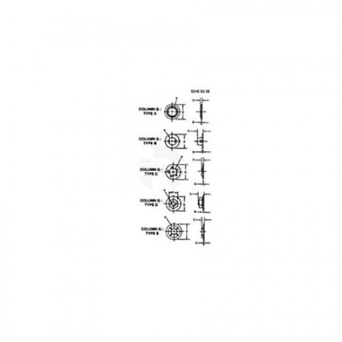 Гайка, Nut, Push-on Bolt Retainer M84309 