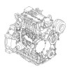 Узел короткого блока, Short Block MIA882683 