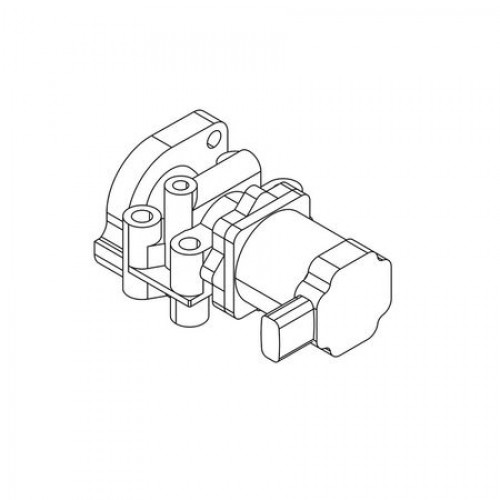 Клап. рецирк. выхл. газ., Valve, Egr MIU802327 