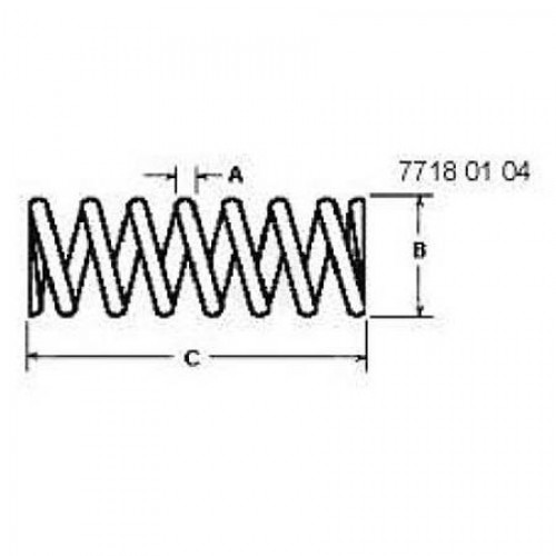 Пружина сжатия, Compression Spring R120618 