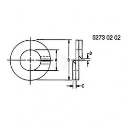 Защитное кольцо, Ring,back-up R32588 