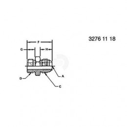 Фитинг, Fitting, Connector,special R36075 