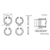 Пружинное кольцо, Snap Ring, Piston Retainer R54114 