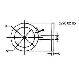 Защитное кольцо, Back-up Ring, 115 R79001 