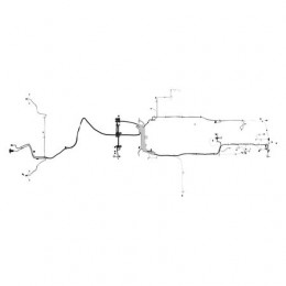 Жгут проводов шасси, Chassis Wiring Harness, Na Wheel F1 RE227784 