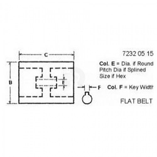 Шкив, Pulley, Idler 75 Mm RE232483 