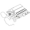 Комплект прокладок, Gasket Kit, Utility Tractor Cl Hsg RE242322 