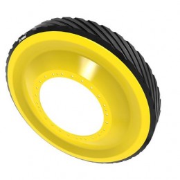 КОЛЕСО, Wheel, Drivewheel With Rubber, Left RE242803 