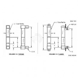 Указатель уровня, Level Gauge, Sight RE250666 