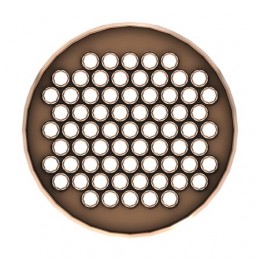 Радиатор отопителя, Heat Exchanger, - 350 6cyl Marine RE504480 