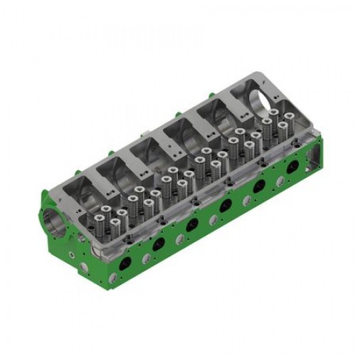 Головка блока цилиндров, Cylinder Head, Assembly W/ Valves A RE520563 