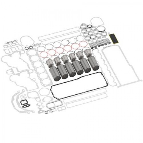 Компл. для рем. двигат., Engine Overhaul Kit, Kit,gasket,for RE524625 