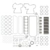 Компл. для рем. двигат., Engine Overhaul Kit,t3 6068 Engines RE527834 