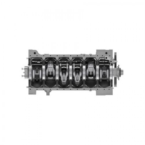 Узел короткого блока, Short Block Assembly, 6068 4 Valve RE528638 