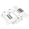 Компл. для рем. двигат., Engine Overhaul Kit, W/ Hardened Li RE536084 