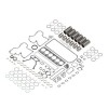 Компл. для рем. двигат., Engine Overhaul Kit, Overhaul 6 Cyl RE540226 