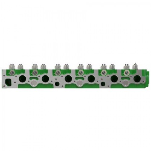 Головка блока цилиндров, Cylinder Head, With Valves RE553421 