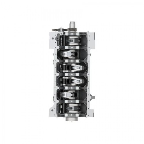 Узел короткого блока, Short Block Assembly, 2-valve Pte 6 RE571653 