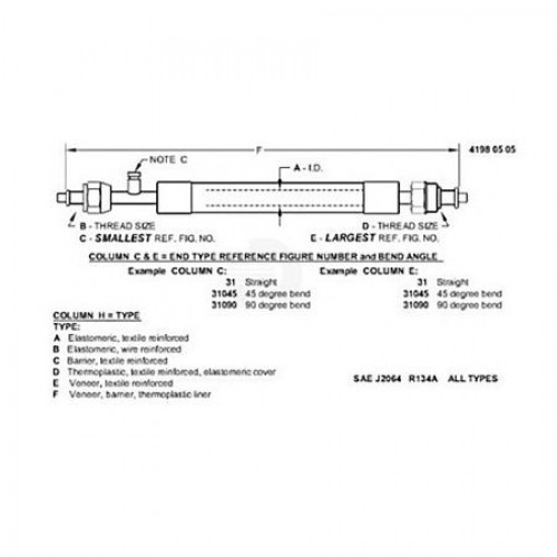 Шланг, Line, Flexible RE57312 