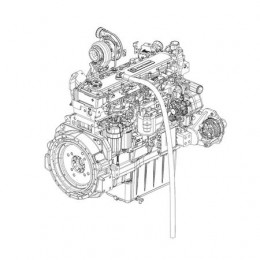Дизельный двигатель, Diesel Eng 6135hh005,ft4 S680/s690, RG39601 