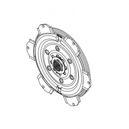 Демпфер крут. колебаний, Torsional Damper, Assembly SJ293168 