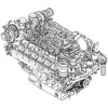 Дизельный двигатель, Diesel Engine, Liebherr D9512 24l F SZ10201 