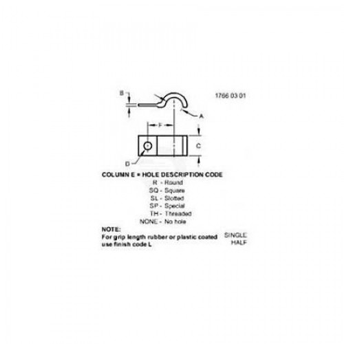 Скоба, Clamp Clamp T160376 