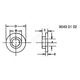 Шайба, Sleeve T76832 