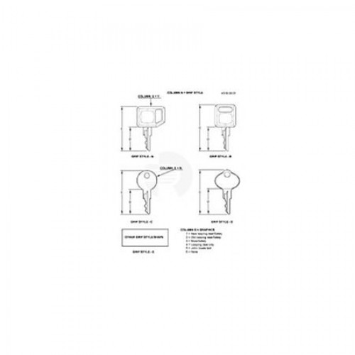 Кнопка, Key, Ignition TCA24616 