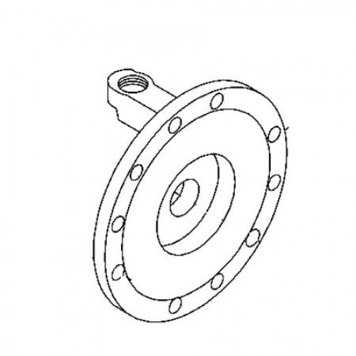 Вилка универсал. шарнира, Universal Joint Yoke, Yoke, Flanged W48184 