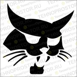 ДЕКАЛЬНЫЙ ЛОГОТИП BOBCAT, 6731507