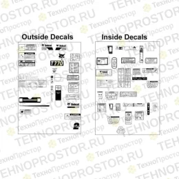 Комплект наклеек для T770, 6990151