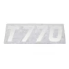 T770 Наклейка с номером модели на задней двери, 7211441