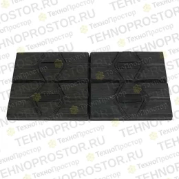Комплект резиновых башмаков, 10 дюймов, 7303900
