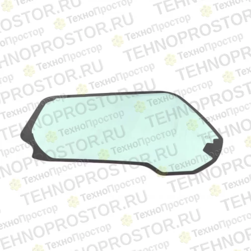 Стекло правое боковое для экскаватора, 7382354