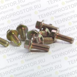 Болт фланцевый шестигранный M6 x 16мм G8.8 (Канб (Br3), JCB (1317/3203Z)